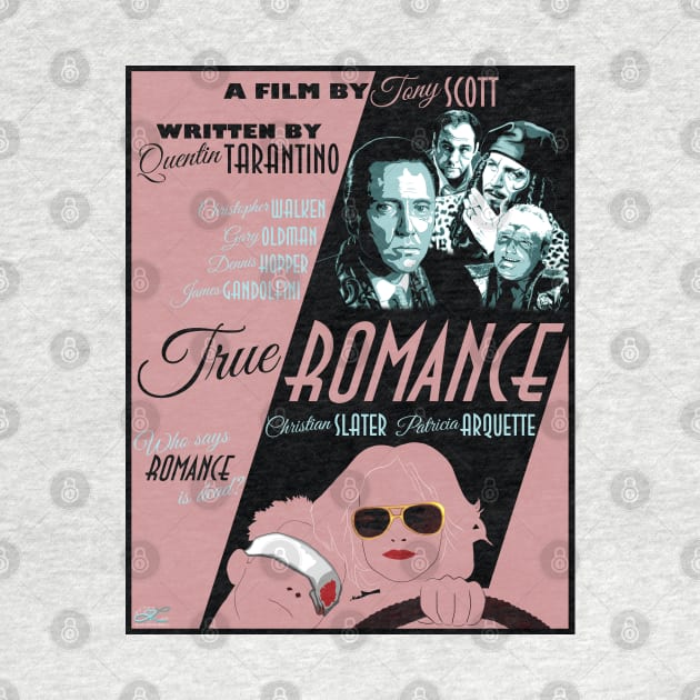 True Romance (Movie Poster) by PlaidDesign
